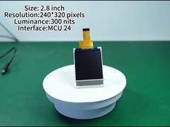 ماژول صفحه نمایش LCD TFT سفارشی صنعتی 2.8 اینچ با زاویه دید کلی